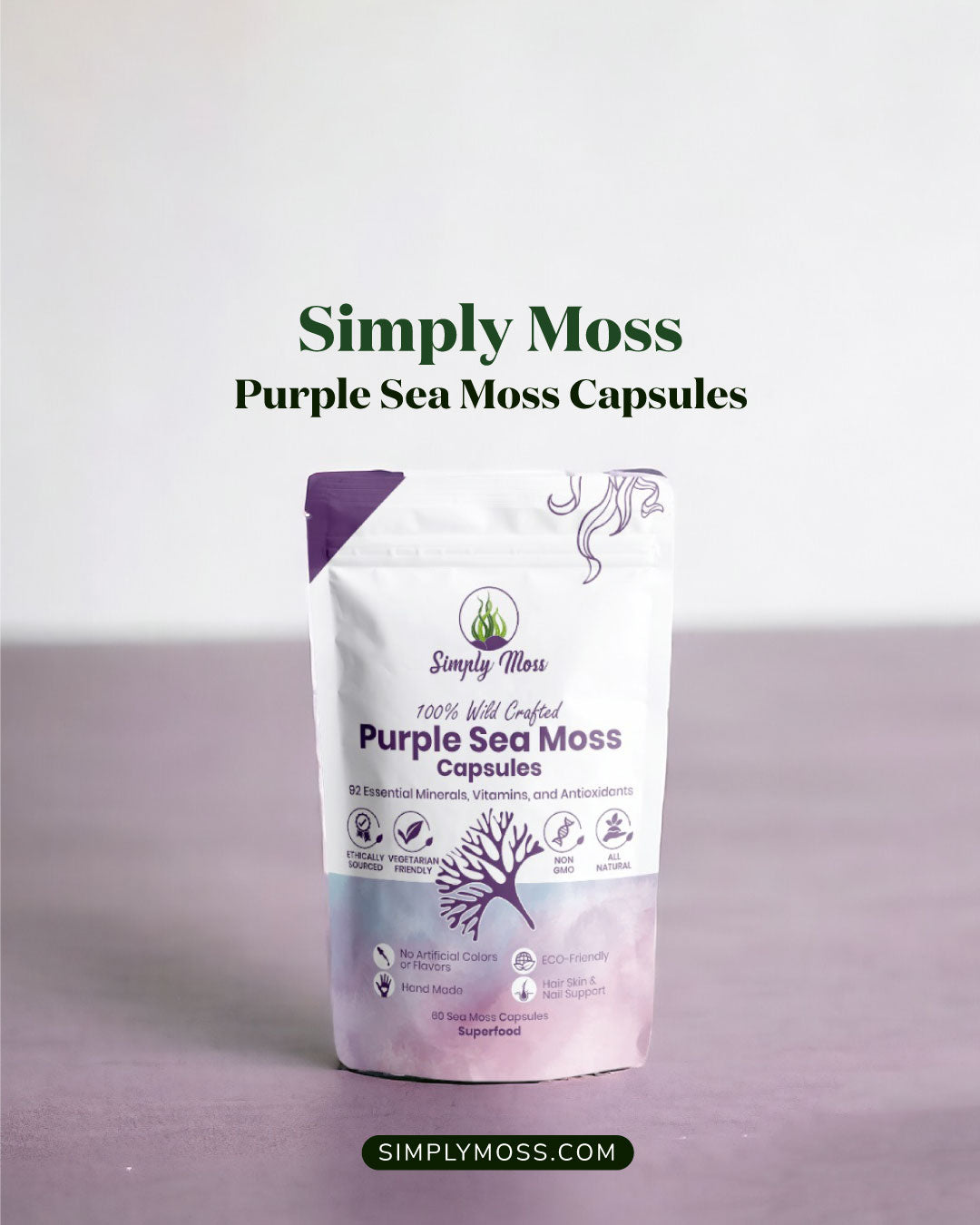 Purple Sea Moss Capsules