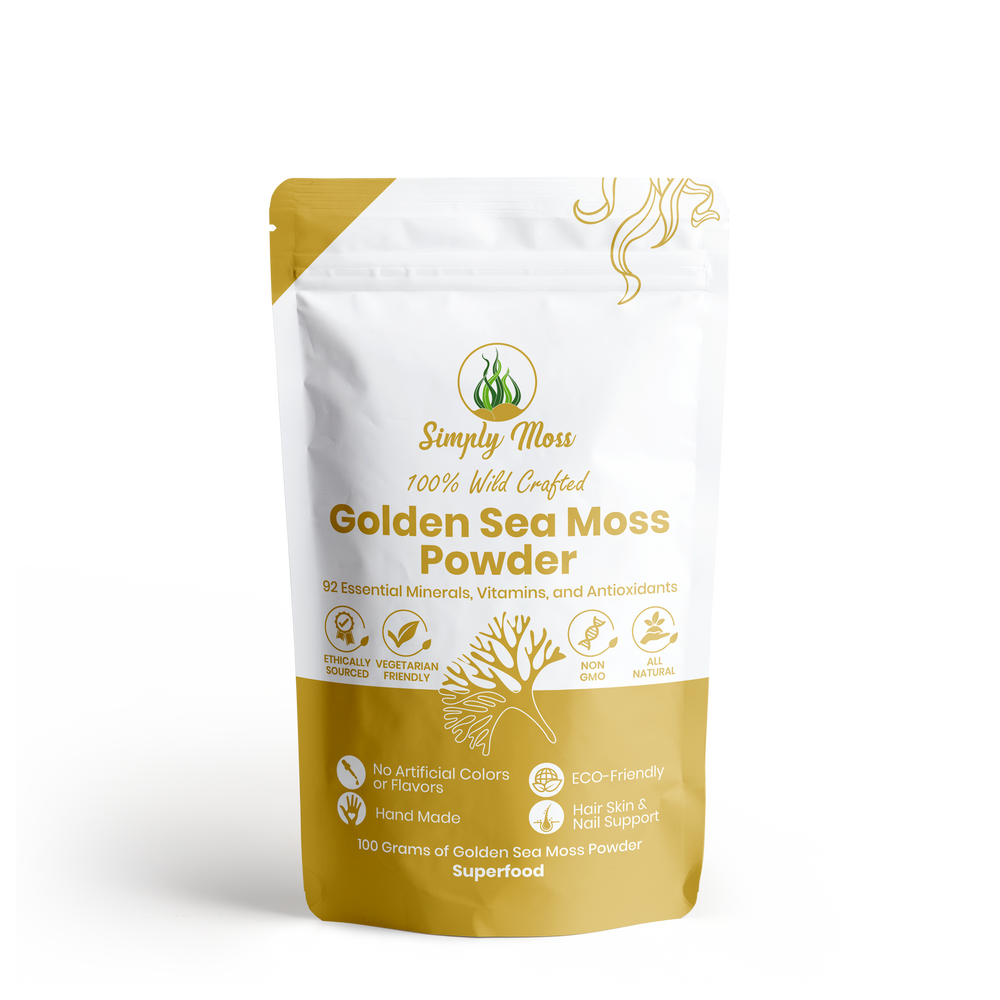 golden sea moss powder