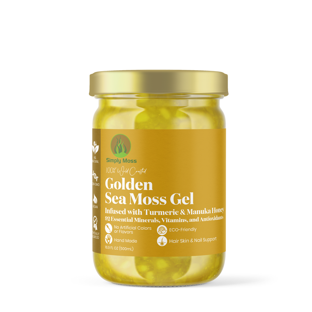 Gold Seamoss Gel - Extra Potent - Ancient Healing Teas