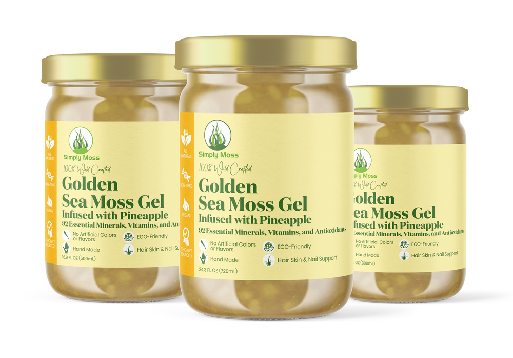
                  
                    Golden Sea Moss Gel Infused With Pineapple
                  
                
