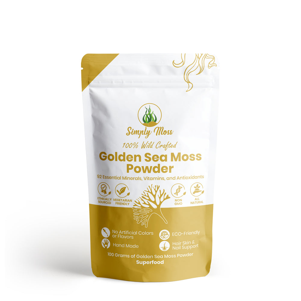 Golden Sea Moss Powder