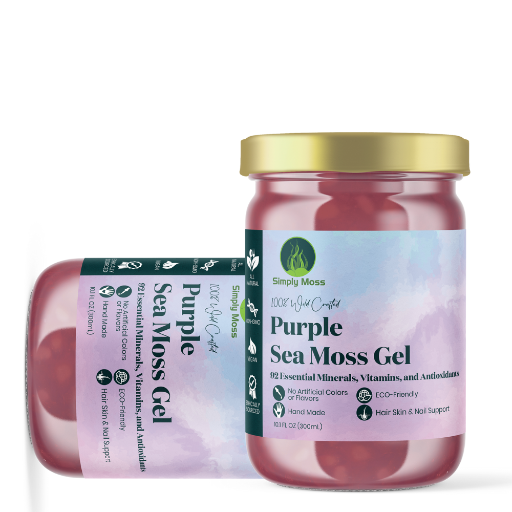 Purple Sea Moss Gels