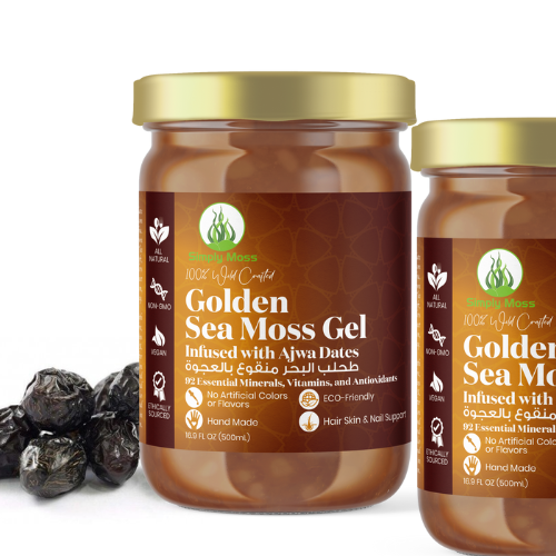 
                  
                    Golden Sea Moss Gel & Ajwa Dates
                  
                