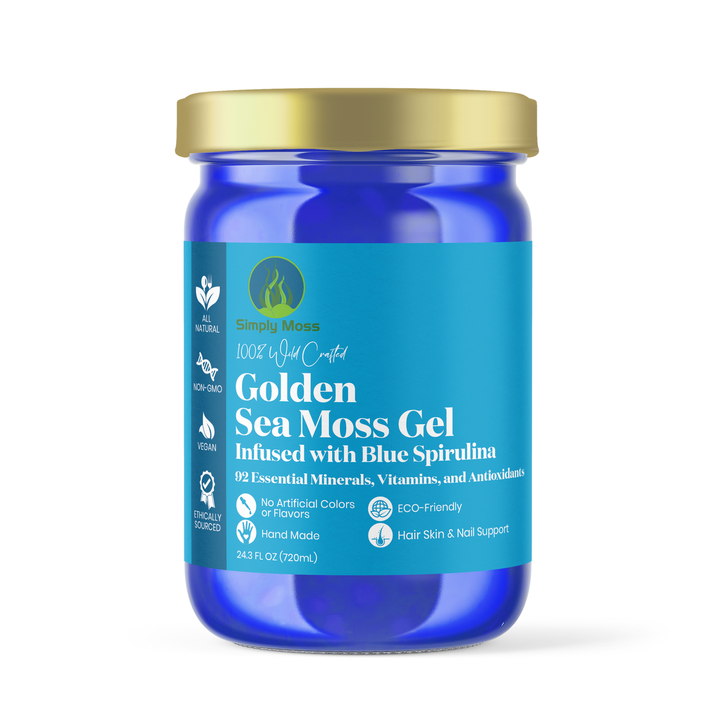
                  
                    Golden Sea Moss Gel Infused with Blue Spirulina
                  
                