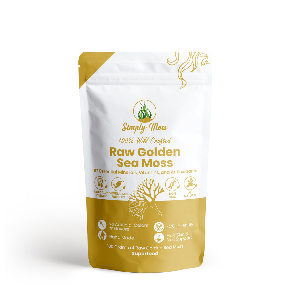 RAW GOLDEN SEA MOSS