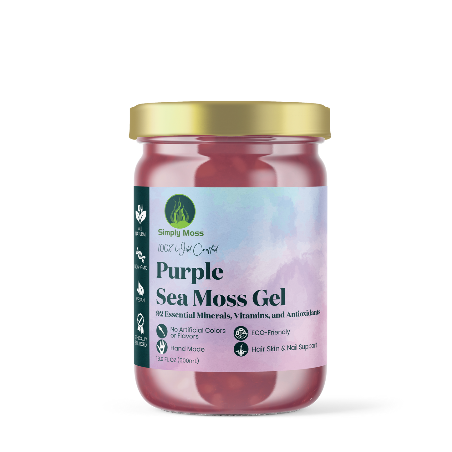 Purple Sea Moss Gels